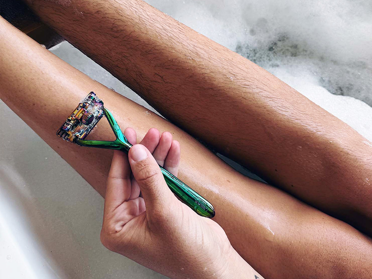 The Best Way to Shave Long, Grown-Out Winter Hair