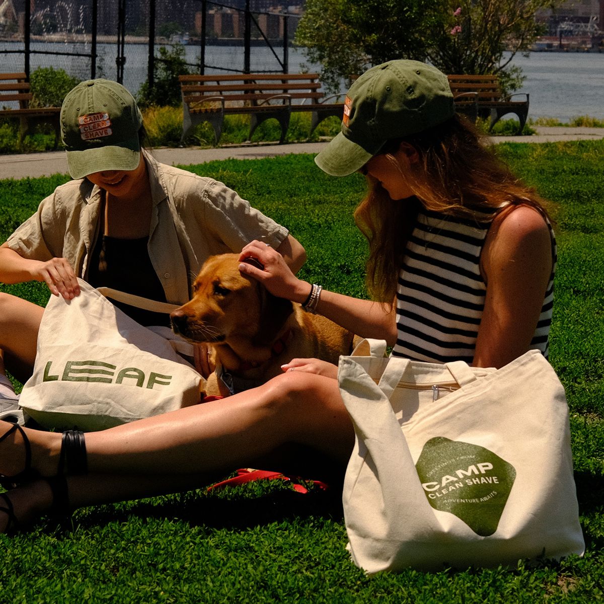 Camp Clean Shave Tote Bag