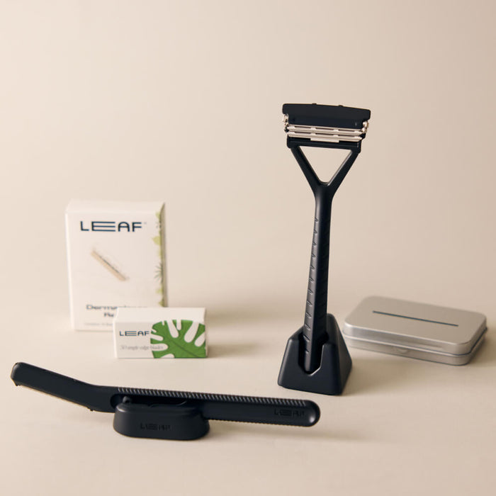 Leaf Face & Body Set | Leaf Razor + Dermaplaner | Leaf Shave