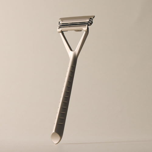 The Leaf Razor | Our Three-Blade Pivoting-Head Razor | Leaf Shave