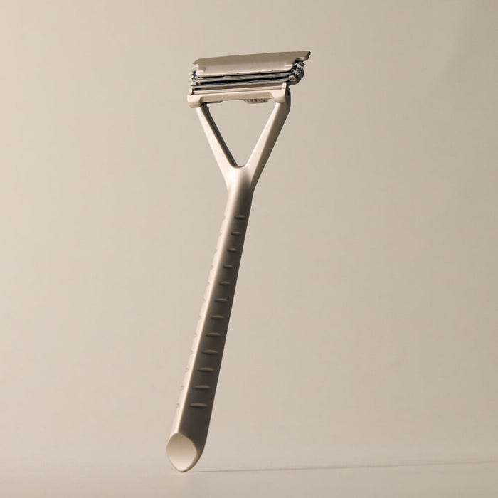 The Leaf Razor | Our Three-Blade Pivoting-Head Razor | Leaf Shave