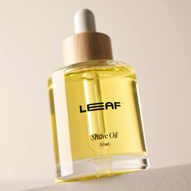 All-natural Shaving Oil for face, head, and body | Leaf Shave Shave Oil