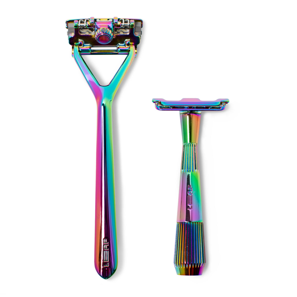 The Razor Set | Leaf triple-blade + Leaf single-blade set